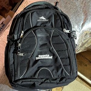 Sports illustrated high sierra black new backpack